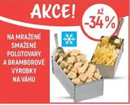 Globus Na mražené smažené polotovary a bramborové výrobky na váhu nabídka