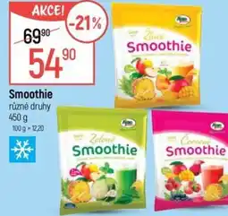 Globus Smoothie nabídka