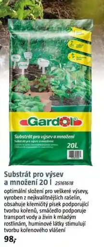 Bauhaus Substrát pro výsev a množení nabídka