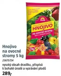 Bauhaus Hnojivo na ovocné stromy nabídka