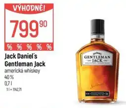 Globus Jack Daniel's Gentleman Jack nabídka