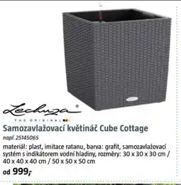 Bauhaus Samozavlažovací květináč Cube Cottage nabídka