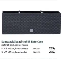 Bauhaus Samozavlažovací truhlík Rato Case nabídka