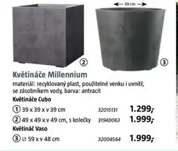 Bauhaus Květináče Millennium nabídka