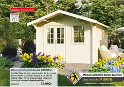 Bauhaus Dřevěný zahradní domek BAUHAUS nabídka