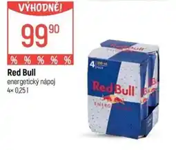 Globus Red Bull energetický nápoj nabídka