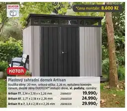 Bauhaus Plastový zahradní domek Artisan nabídka
