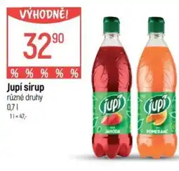 Globus Jupí sirup nabídka