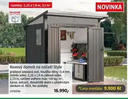 Bauhaus Kovový domek na nářadí Style nabídka
