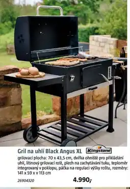 Bauhaus Gril na uhlí Black Angus XL nabídka