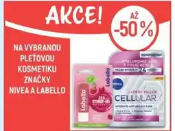 Globus Na vybranou pleťovou kosmetiku značky nivea a labello nabídka