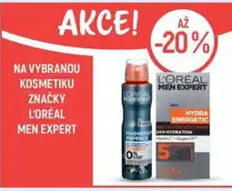 Globus Na vybranou kosmetiku značky l'oréal men expert nabídka