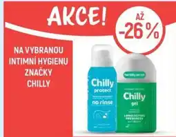 Globus Na vybranou intimní hygienu značky chilly nabídka