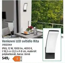 Bauhaus Venkovní LED svítidlo Rita nabídka