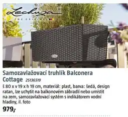 Bauhaus Samozavlažovací truhlík Balconera Cottage nabídka