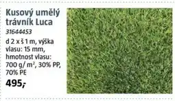 Bauhaus Kusový umělý trávník Luca nabídka
