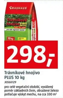 Bauhaus Trávníkové hnojivo Plus nabídka