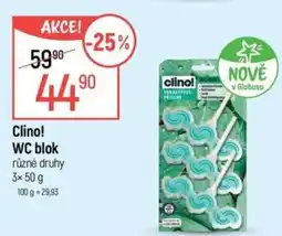 Globus Clino! WC blok nabídka
