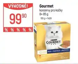 Globus Gourmet konzervy pro kočky nabídka