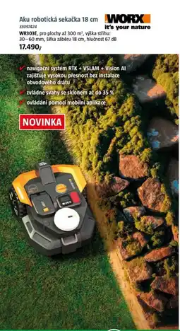 Bauhaus Aku robotická sekačka nabídka