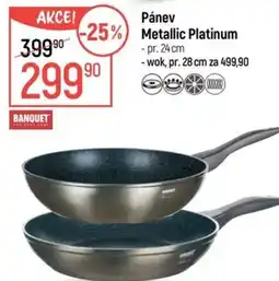 Globus Pánev Metallic Platinum nabídka