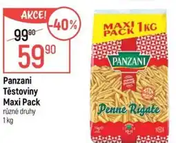 Globus Panzani Těstoviny Maxi Pack nabídka