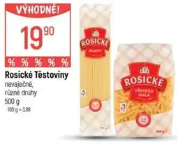 Globus Rosické Těstoviny nabídka
