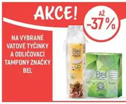 Globus Na vybrané vatové tyčinky a odličovací tampony značky bel nabídka