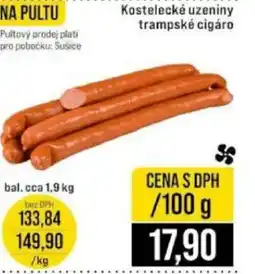 Jip Kostelecké uzeniny trampské cigáro nabídka