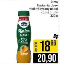 Jip Olma Florian Active+ mléčný kysaný nápoj nabídka