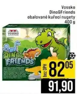Jip Vossko Dino&Friends obalované kuřecí nugety nabídka
