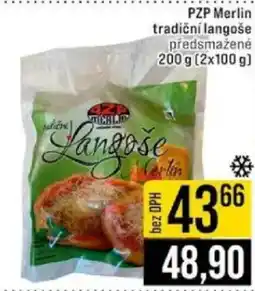 Jip PZP Merlin tradiční langoše předsmažené nabídka