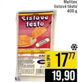 Jip Melites listové těsto nabídka