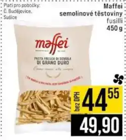 Jip Maffei semolinové těstoviny nabídka