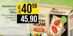 Jip Knäckebrot sezam nabídka