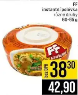 Jip FF instantní polévka nabídka