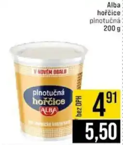 Jip Alba hořčice plnotučná nabídka