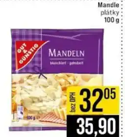 Jip Mandle plátky nabídka