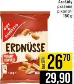 Jip Arašídy pražené pikantní nabídka