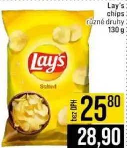 Jip Lay's chips nabídka