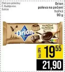 Jip Orion poleva na pečení hořká nabídka