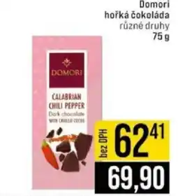 Jip Domori hořká čokoláda nabídka