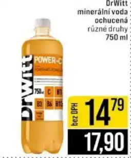 Jip DrWitt minerální voda ochucená nabídka