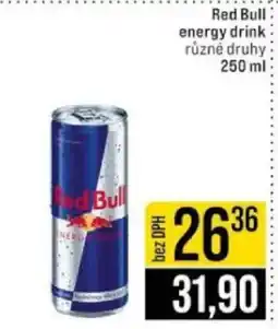 Jip Red Bull energy drink nabídka