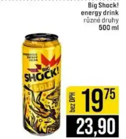 Jip Big Shock! energy drink nabídka