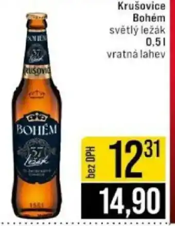 Jip Krušovice Bohém světlý ležák nabídka