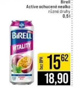 Jip Birell Active ochucené nealko nabídka