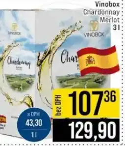 Jip Vinobox Chardonnay Merlot nabídka