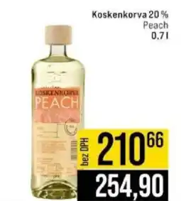 Jip Koskenkorva 20% Peach nabídka