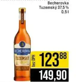Jip Becherovka Tuzemský 37,5% nabídka
